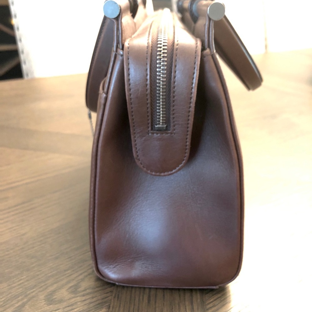 Vintage Coach Brown Leather Satchel - Picture 4 of 7